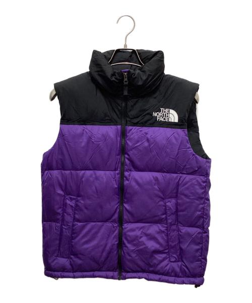 THE NORTH FACE（ザ ノース フェイス）THE NORTH FACE (ザ ノース フェイス) ヌプシダウンベスト パープル サイズ:Lの古着・服飾アイテム