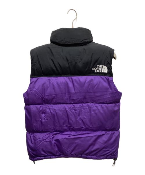THE NORTH FACE（ザ ノース フェイス）THE NORTH FACE (ザ ノース フェイス) ヌプシダウンベスト パープル サイズ:Lの古着・服飾アイテム