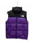 THE NORTH FACE（ザ ノース フェイス）の古着「ヌプシダウンベスト」｜パープル