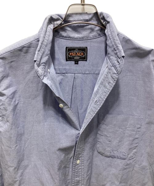 PALACE（パレス）PALACE (パレス) BEAMS PLUS (ビームスプラス) オックスフォードシャツ ブルー サイズ:Lの古着・服飾アイテム
