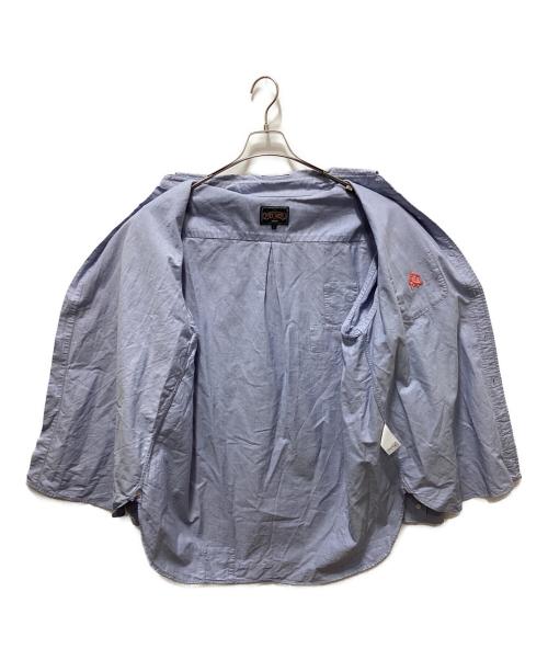 PALACE（パレス）PALACE (パレス) BEAMS PLUS (ビームスプラス) オックスフォードシャツ ブルー サイズ:Lの古着・服飾アイテム