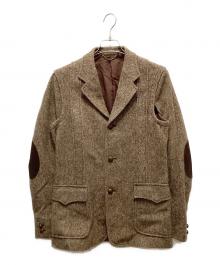 NUMBER (N)INE×HIRELAND（ナンバーナイン）の古着「ツイードジャケット」｜ブラウン
