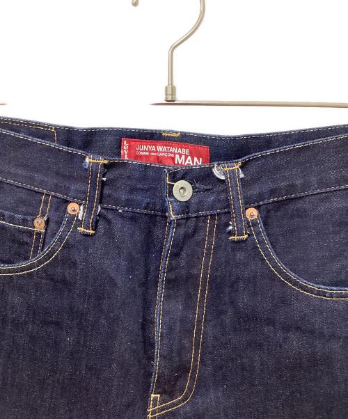 LEVI'S（リーバイス）LEVI'S (リーバイス) JUNYA WATANABE MAN (ジュンヤワタナベマン) パッチワークデニムパンツ インディゴ サイズ:ＸＳの古着・服飾アイテム