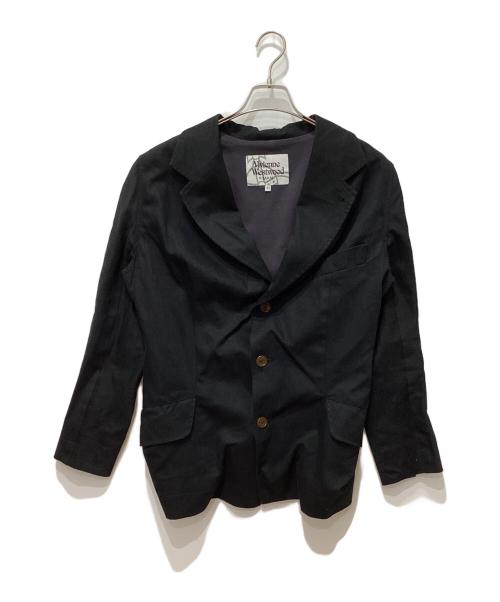 Vivienne Westwood man（ヴィヴィアン ウェストウッド マン）Vivienne Westwood man (ヴィヴィアン ウェストウッド マン) 変形ジャケット ブラック サイズ:44の古着・服飾アイテム