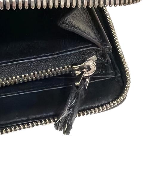 BALENCIAGA（バレンシアガ）BALENCIAGA (バレンシアガ) ラウンドジップウォレット ブラックの古着・服飾アイテム