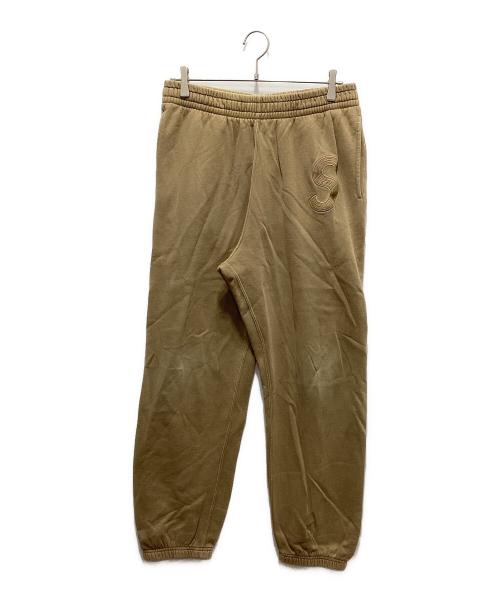 SUPREME（シュプリーム）Supreme (シュプリーム) Overdyed S Logo Sweatpant ベージュ サイズ:Ｍの古着・服飾アイテム