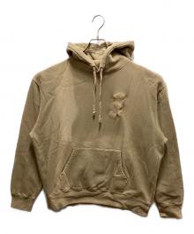 SUPREME（シュプリーム）の古着「Overdyed S Logo Hooded」｜ベージュ