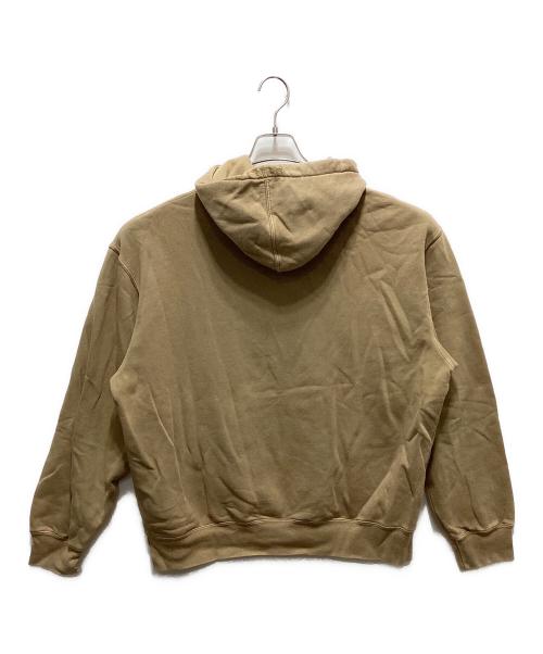 SUPREME（シュプリーム）Supreme (シュプリーム) Overdyed S Logo Hooded ベージュ サイズ:Mの古着・服飾アイテム