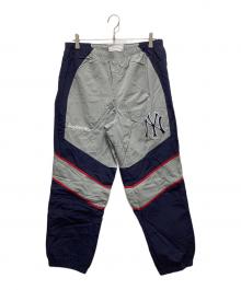 SUPREME×GENUINE MERCHANDISE（シュプリーム×ジェニュイン マーチャンダイズ）の古着「NY Yankees トラックパンツ」｜ネイビー