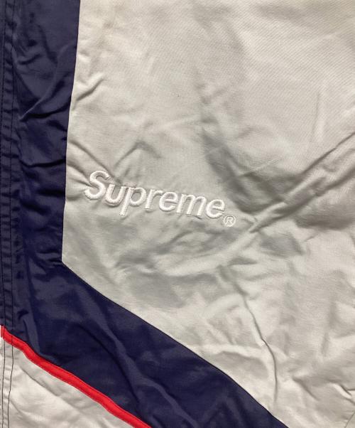 SUPREME（シュプリーム）Supreme (シュプリーム) GENUINE MERCHANDISE (ジェニュイン マーチャンダイズ) NY Yankees トラックパンツ ネイビー サイズ:Mの古着・服飾アイテム