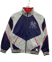 SUPREME×GENUINE MERCHANDISE（シュプリーム×ジェニュイン マーチャンダイズ）の古着「NY Yankees ナイロンジャケット」｜ネイビー
