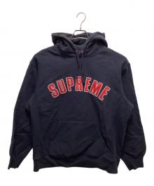 SUPREME（シュプリーム）の古着「Pearl Logo Hooded Sweat」｜ネイビー