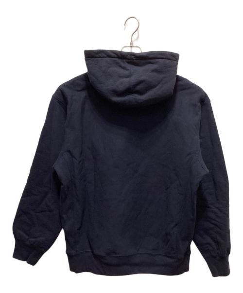 SUPREME（シュプリーム）Supreme (シュプリーム) Pearl Logo Hooded Sweat ネイビー サイズ:Lの古着・服飾アイテム