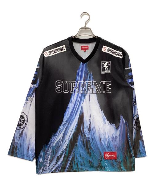 SUPREME（シュプリーム）Supreme (シュプリーム) MOUNTAIN HOCKEY JERSEY ブラック サイズ:Ｍの古着・服飾アイテム