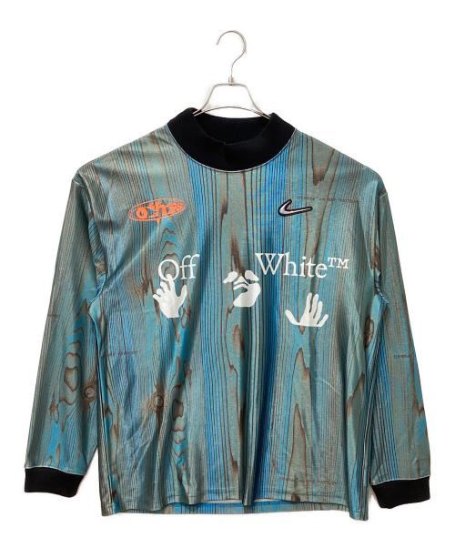 NIKE（ナイキ）NIKE (ナイキ) OFFWHITE (オフホワイト) AS NRG JERSEY IMPERIAL BLUE グリーン サイズ:Lの古着・服飾アイテム