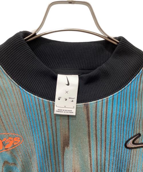 NIKE（ナイキ）NIKE (ナイキ) OFFWHITE (オフホワイト) AS NRG JERSEY IMPERIAL BLUE グリーン サイズ:Lの古着・服飾アイテム