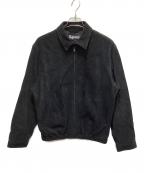 SUPREMEシュプリーム）の古着「suede harrington jacket」｜ブラック
