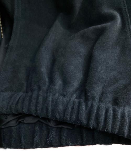 SUPREME（シュプリーム）Supreme (シュプリーム) suede harrington jacket ブラック サイズ:Mの古着・服飾アイテム