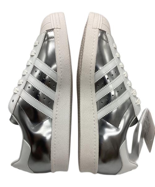 adidas（アディダス）adidas (アディダス) PRADA (プラダ) SUPER STAR シルバー サイズ:28 未使用品の古着・服飾アイテム