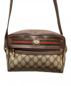 GUCCIグッチ）の古着「ショルダーバッグ」｜ブラウン
