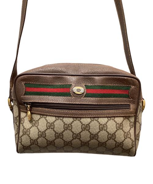 GUCCI（グッチ）GUCCI (グッチ) ショルダーバッグ ブラウンの古着・服飾アイテム