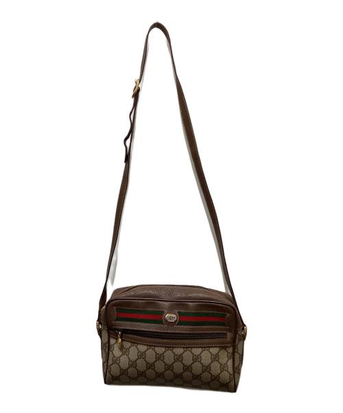 GUCCI（グッチ）GUCCI (グッチ) ショルダーバッグ ブラウンの古着・服飾アイテム