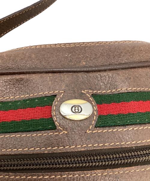 GUCCI（グッチ）GUCCI (グッチ) ショルダーバッグ ブラウンの古着・服飾アイテム