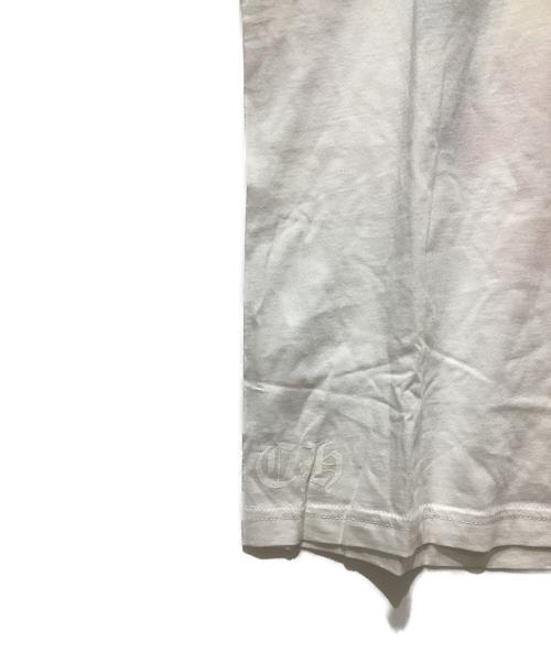 CHROME HEARTS（クロムハーツ）CHROME HEARTS (クロムハーツ) Multi Cross Cemetery Tee胸ポケットTシャツ ホワイト サイズ:Mの古着・服飾アイテム