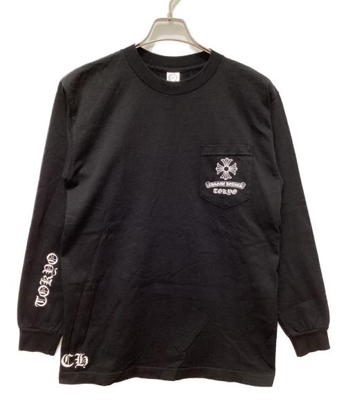 CHROME HEARTS（クロムハーツ）CHROME HEARTS (クロムハーツ) 長袖カットソー ブラック サイズ:Mの古着・服飾アイテム
