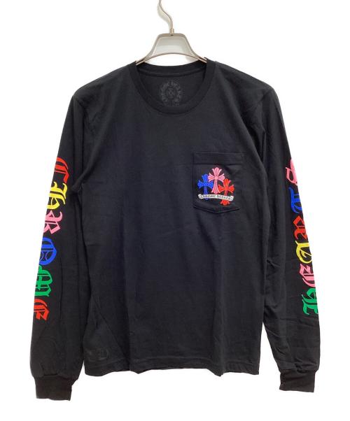 CHROME HEARTS（クロムハーツ）CHROME HEARTS (クロムハーツ) 長袖カットソー ブラック サイズ:Ｍの古着・服飾アイテム
