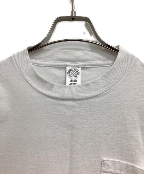 CHROME HEARTS（クロムハーツ）CHROME HEARTS (クロムハーツ) 長袖カットソー ホワイト サイズ:Mの古着・服飾アイテム