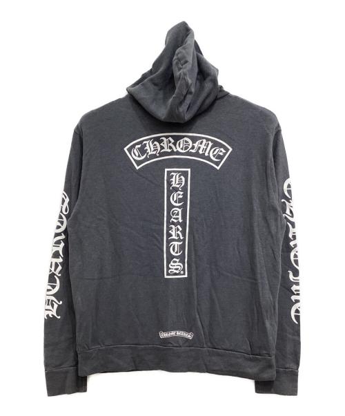 CHROME HEARTS（クロムハーツ）CHROME HEARTS (クロムハーツ) ジップパーカー グレー サイズ:Sの古着・服飾アイテム