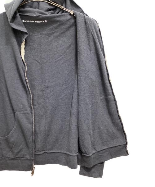 CHROME HEARTS（クロムハーツ）CHROME HEARTS (クロムハーツ) ジップパーカー グレー サイズ:Sの古着・服飾アイテム