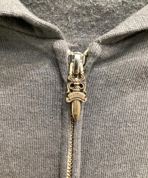 CHROME HEARTS（クロムハーツ）CHROME HEARTS (クロムハーツ) ジップパーカー グレー サイズ:Sの古着・服飾アイテム