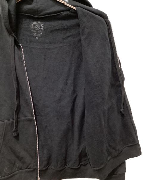 CHROME HEARTS（クロムハーツ）CHROME HEARTS (クロムハーツ) ダガージップパーカー ブラック サイズ:Mの古着・服飾アイテム