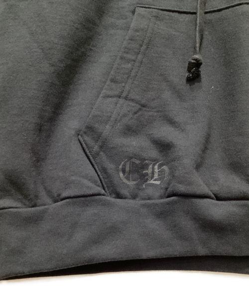CHROME HEARTS（クロムハーツ）CHROME HEARTS (クロムハーツ) ホースシュープリントパーカー ブラック サイズ:Mの古着・服飾アイテム
