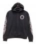 CHROME HEARTS（クロムハーツ）の古着「ホースシュープリントパーカー」｜ブラック