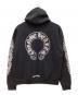 CHROME HEARTS (クロムハーツ) ホースシュープリントパーカー ブラック サイズ:M：150000円