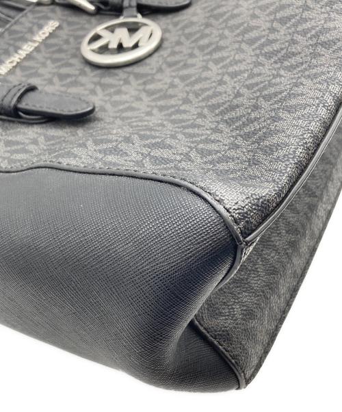 MICHAEL KORS（マイケルコース）MICHAEL KORS (マイケルコース) 2WAYショルダーバッグ ブラックの古着・服飾アイテム