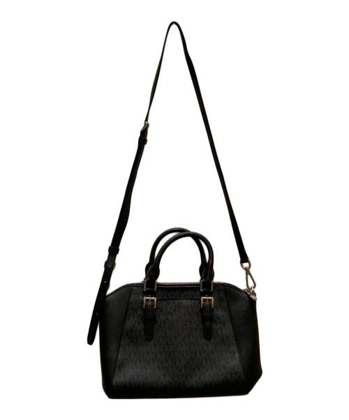 MICHAEL KORS（マイケルコース）MICHAEL KORS (マイケルコース) 2WAYショルダーバッグ ブラックの古着・服飾アイテム