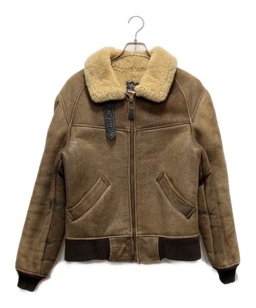 AVIREX（アヴィレックス）AVIREX (アヴィレックス) B-6ムートンフライトジャケット ブラウン サイズ:34の古着・服飾アイテム