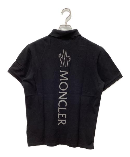 MONCLER（モンクレール）MONCLER (モンクレール) ポロシャツ ブラック サイズ:Ｍの古着・服飾アイテム
