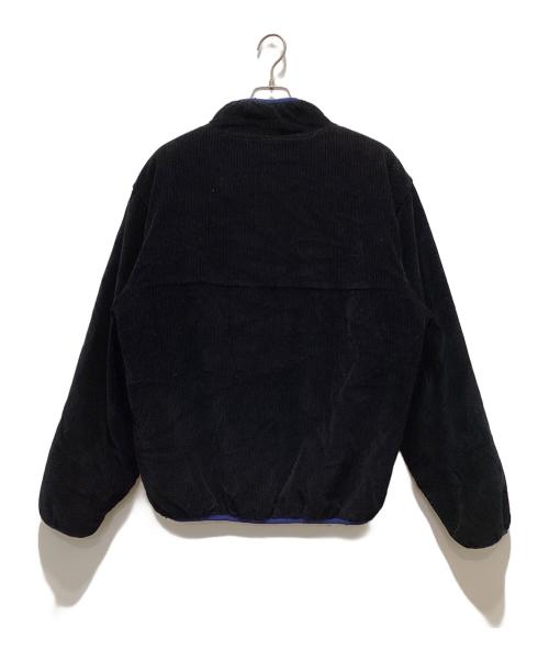 stussy（ステューシー）stussy (ステューシー) Corduroy Mock Pullover ブラック サイズ:Lの古着・服飾アイテム