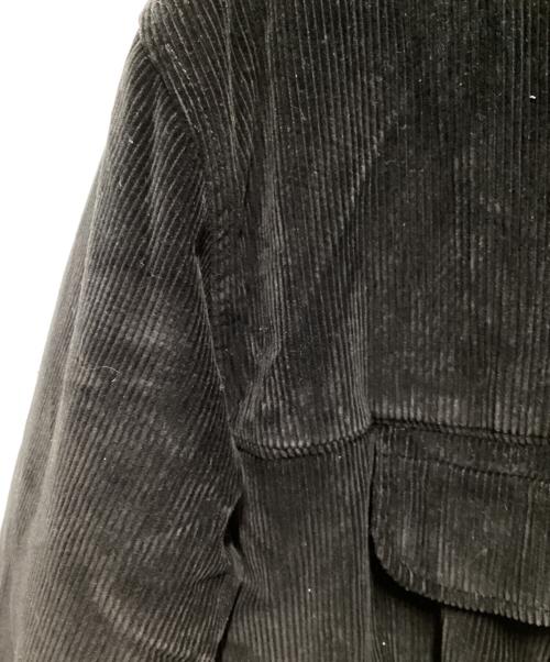 stussy（ステューシー）stussy (ステューシー) Corduroy Mock Pullover ブラック サイズ:Lの古着・服飾アイテム