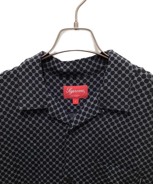 SUPREME（シュプリーム）SUPREME (シュプリーム) COMPACT DOT RAYON S/S SHIRT グレー サイズ:Lの古着・服飾アイテム