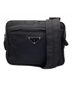 中古・古着通販】PRADA (プラダ) ナイロンウエストバッグ ブラック