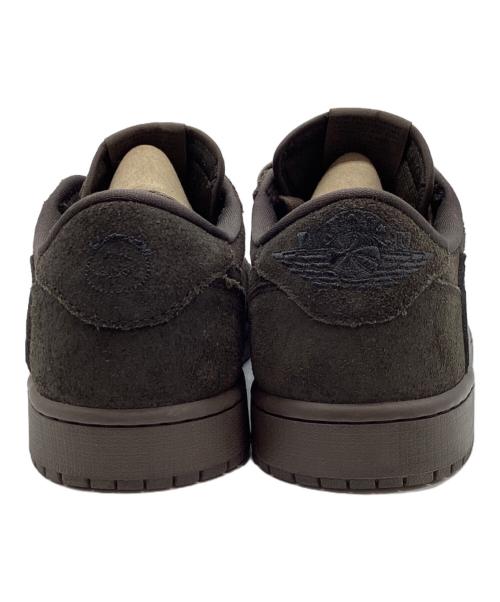 NIKE（ナイキ）NIKE (ナイキ) TRAVIS SCOTT (トラヴィススコット) エアジョーダン1 ロー OG SP ブラウン サイズ:28の古着・服飾アイテム