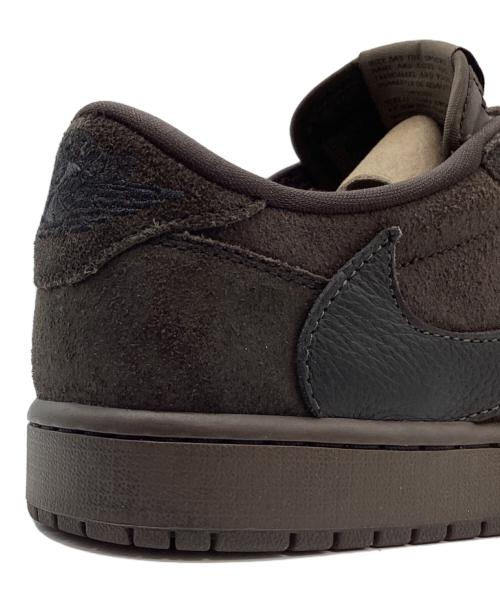 NIKE（ナイキ）NIKE (ナイキ) TRAVIS SCOTT (トラヴィススコット) エアジョーダン1 ロー OG SP ブラウン サイズ:28の古着・服飾アイテム