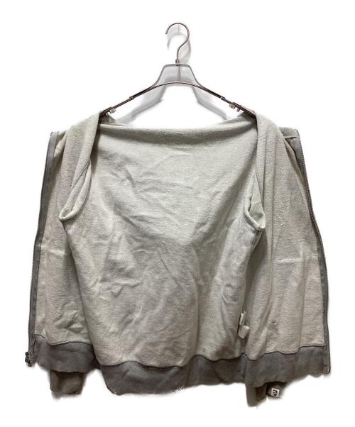 A BATHING APE（アベイシングエイプ）A BATHING APE (アベイシングエイプ) シャークフルジップパーカー グレー サイズ:Ｌの古着・服飾アイテム