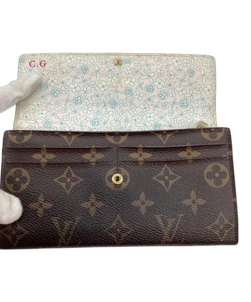 LOUIS VUITTON（ルイ ヴィトン）LOUIS VUITTON (ルイ ヴィトン) 長財布 ブラウンの古着・服飾アイテム